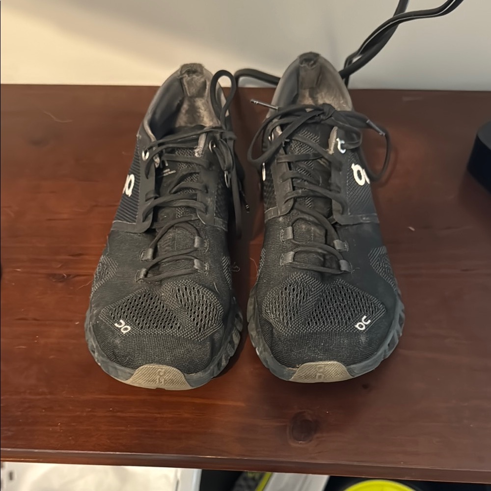 On Running Black Athletic Shoes